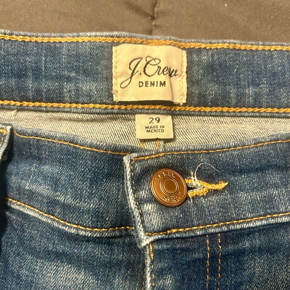 J. Crew Blue Jean Shorts Classic Denim Style